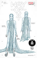 Image: Way of X #3 (Gala) (incentive 1:50 Design cover Emma Frost - Dauterman) - Marvel Comics