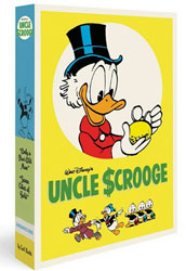 Image: Walt Disney's Uncle Scrooge: Only a Poor Old Man & The Seven Cities of Gold Slipcase Set HC  - Fantagraphics Books