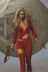 Image: Barbarella: The Center Cannot Hold #5 (cover J incentive 1:15 - Celina virgin) - Dynamite