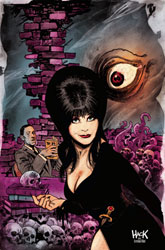 Image: Elvira Meets HP Lovecraft #5 (cover F incentive 1:10 - Hack virgin) - Dynamite