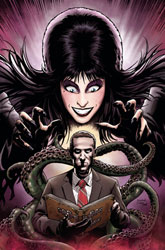 Image: Elvira Meets HP Lovecraft #5 (cover H incentive 1:20 - Baal virgin) - Dynamite