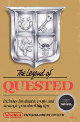 Image: Quested #1 (variant Video Game Homage cover - foil) (limit 200) - Massive Select