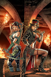 Image: Fairy Tale Team-Up: Robyn Hood & Van Helsing  (cover B - Vitorino) - Zenescope Entertainment Inc