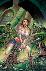 Image: Oz: Fall of the Emerald City #3 (cover A - Igor Vitorino) - Zenescope Entertainment Inc