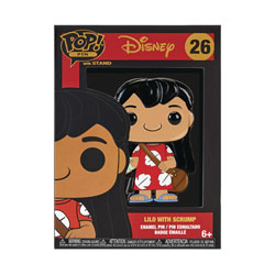 Image: Loungefly Pop! Pin: Disney: Lilo and Stitch - Lilo with Scrump  - Funko