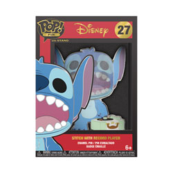 Image: Loungefly Pop! Pin: Disney: Lilo and Stitch - Stitch with Reco  - Funko