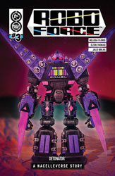 Image: Roboforce #3 (cover C - toy variant) - Oni Press Inc.
