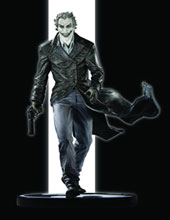 Image: Batman: Black & White Statue - Joker by Lee Bermejo 