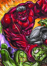 Image: Marvel Heroes & Villains Card Box 