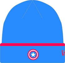 Image: Captain America Pop Cuff Knit Cap 