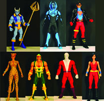 Image: DC Heroes Wave 13 Action Figure: Blue Devil 