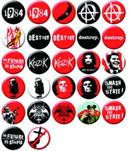 Image: Kozik 1984 1-Inch Pin 200-Piece Disp 