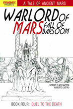 Image: Warlord of Mars: Fall of Barsoom #4 (15-copy Jusko B&W incentive cover) (v15)