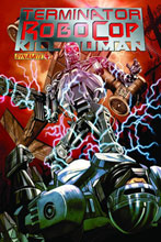 Image: Terminator / Robocop: Kill Human #4 (15-copy B&W incentive cover) (v15)