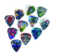 Image: Marvel Guitar Pick Pack: Villains 