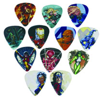 Image: Marvel Guitar Pick Pack: Heroes 2 