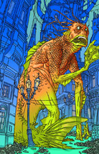 Image: Aquaman #45 (variant DCU Monsters cover - Michael Golden) - DC Comics