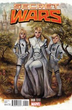 Image: Secret Wars #8 (Oum variant cover) - Marvel Comics