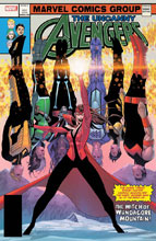 Image: Uncanny Avengers #28 (Legacy) (variant cover - Malin Legacy Headshot) - Marvel Comics