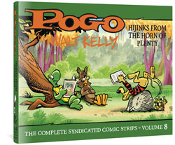 Image: Pogo: The Complete Syndicated Comic Strips Vol. 08: Hijinks from the Horn of Plenty  (1963-1964) HC - Fantagraphics Books