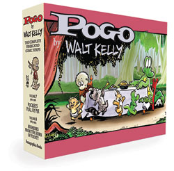 Image: Pogo by Walt Kelly: The Complete Syndicated Comic Strips Vols. 7 & 8 Slipcased Set HC  - Fantagraphics Books
