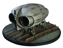Image: Watchmen Movie: Owl Ship Scale Replica 