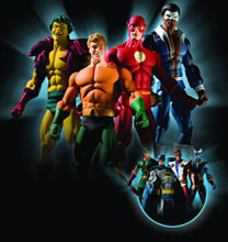 Image: History of the DC Universe Series 2 Action Figure: Aquaman 
