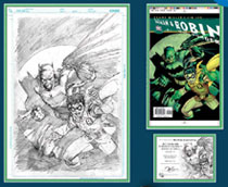 Image: DC Cover Art Print: All Star Batman and Robin #125.00 