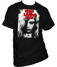 Image: Night of the Living: Dead Karen Cooper Black T-Shirt  (M)