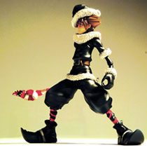 Image: Kingdom Hearts 2 Play Arts Sora Xmas Town Action Figure 