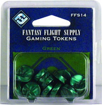 Image: Fantasy Flight Supply Gaming Tokens: Green 