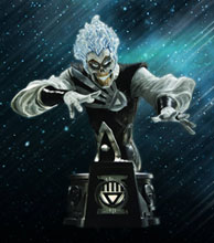 Image: Heroes of the DC Universe Blackest Night Black Lantern Firestorm Bust 