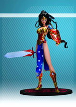 Image: Ame-Comi Heroine Series PVC Statue: Wonder Woman  (repaint)