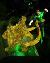 Image: Green Lantern Statue: Hal Jordan vs. Parallax 