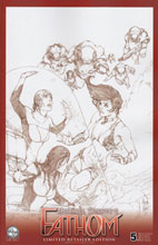 Image: Fathom Vol. 4 #5 (cover C: Konat Sketch incentive cover) (v12)