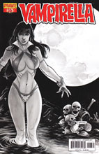 Image: Vampirella #16 (25-copy Neves B&W incentive cover) (v25)