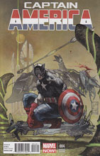 Image: Captain America #4 (Bianchi variant cover)