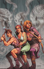 Image: Damsels #6 (15-copy Linsner virgin incentive cover)