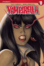 Image: Vampirella Vol. 04 #0 (cover B incentive - Linsner Sneak Peek) (50-copy) - Dynamite