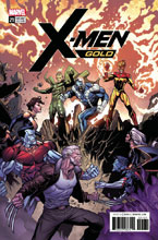 Image: X-Men Gold #21 (Legacy) (variant cover - Mora) - Marvel Comics