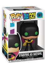 Image: Pop! Teen Titans Go! Vinyl Figure: Starfire  (as Batgirl) - Funko