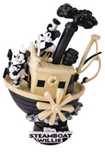 Image: Disney D-Stage Figure: Steamboat Willie  - Beast Kingdom Co., Ltd