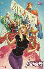 Image: Avengers #31 (variant Gwen Stacy cover - J Scott Campbell) - Marvel Comics