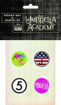 Image: Umbrella Academy 4-Button Pack #2