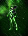 Image: Blackest Night Series 1 Action Figure: Green Lantern Boodikka 