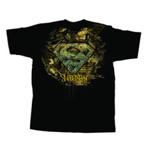 Image: Superman: Super Steel Black T-Shirt  (M)