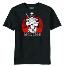 Image: Deadpool: Pool Shot PX T-Shirt Black  (XL)