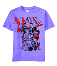 Image: X-Men: Chillax T-Shirt Neon Purple Heather  (M)