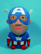 Image: Marvel Super-Deformed Plush: Captain America 