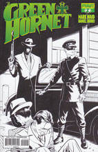 Image: Mark Waid's Green Hornet #2 (15-copy Rivera B&W incentive cover)